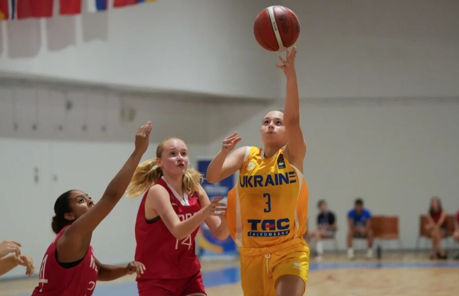 Жіноча збірна України U-18 йде другою у своїй групі Євробаскета: турнірне становище
